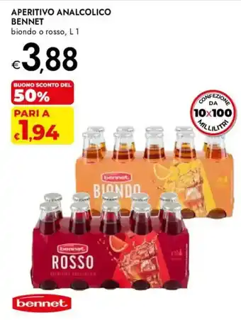 Aperitivo analcolico Bennet