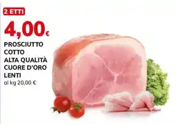 Basko Prosciutto cotto cuore d'oro offerta