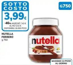 Basko Nutella Ferrero offerta