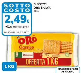 Biscotti Oro Saiwa