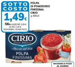 Basko Polpa di pomodoro finissima Cirio offerta