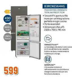 Expert Frigorifero combinato Total No Frost 70cm offerta