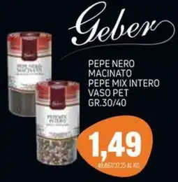 Emporio Amato Gebner Pepe Nero Macinato Pepe Mix Intero offerta
