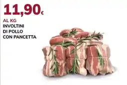 Basko Involtini di pollo con pancetta offerta