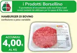 Basko Hamburger di bovino offerta