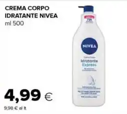 Oasi Crema corpo idratante express nivea offerta