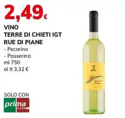 Basko Vino Terre di Chieti IGT Rue di Piane offerta