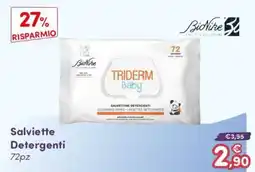 B di Bimbi Triderm Baby Salviettine Detergenti offerta
