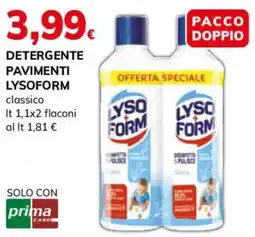 Basko Detergente pavimenti Lysoform classico offerta