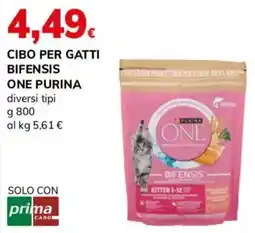 Basko Cibo per gatti Bifensis One Purina offerta