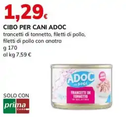 Basko Cibo per cani ADOC trancetti di tonnetto offerta