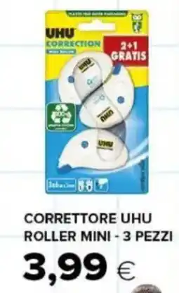 Oasi Correttore Uhu Roller Mini offerta