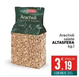 Altasfera Arachidi tostate e salate ALTASFERA offerta
