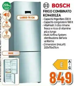 Expert Bosch frigo combinato offerta