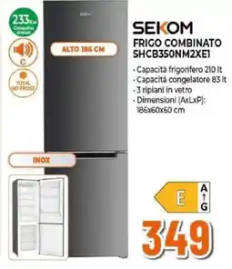 Expert Sekom frigo combinato offerta
