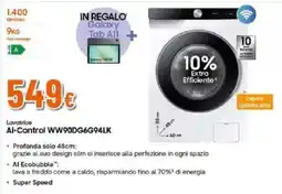 Expert Lavatrice Ai-Control offerta