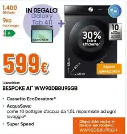Expert Lavatrice Bespoke AI offerta