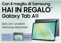 Expert Galaxy Tab A11 offerta