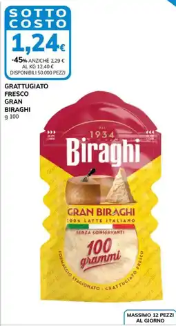 Basko Grattugiato fresco Gran Biraghi offerta
