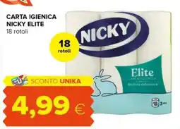 Oasi Carta igienica Nicky Elite offerta