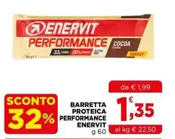 Gran mercato Barretta proteica performance Enervit offerta