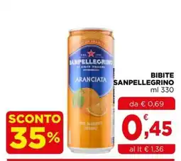 Gran mercato Sanpellegrino aranciata offerta