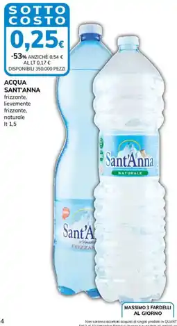 Basko Acqua Sant'Anna offerta
