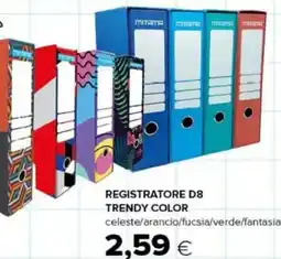 Oasi Registratore D8 Trendy Color Mitama offerta