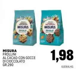 Emporio Amato Misura frollini al cacao-con gocce di cioccolato offerta