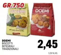 Emporio Amato Doemi biscotti integrali tradizionali offerta