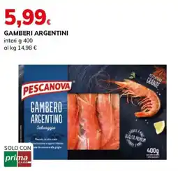 Basko Gambero argentino offerta