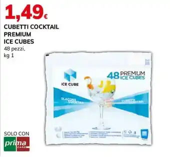 Cubetti cocktail premium ice cubes