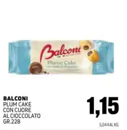 Emporio Amato Balconi Plum Cake con cuore al cioccolato offerta