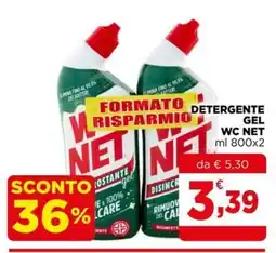 Gran mercato Detergente gel WC Net offerta