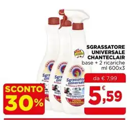Gran mercato Sgrassatore universale Chanteclair offerta