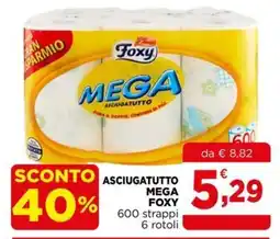 Gran mercato Asciugatutto Mega Foxy offerta