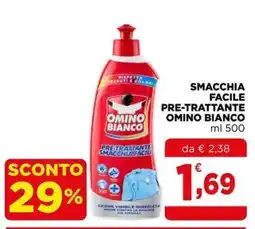 Gran mercato Smacchia facile pre-trattante Omino Bianco offerta