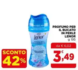 Gran mercato Profumo per il bucato in perle Lenor offerta