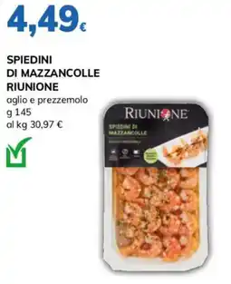 Basko Spiedini di mazzancolle Riunione offerta