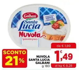 Gran mercato Nuvola Santa Lucia Galbani offerta