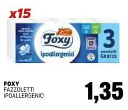 Emporio Amato Fazzoletti ipoallergenici Foxy offerta