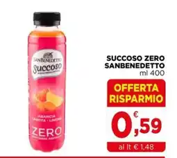 Gran mercato Succoso zero San Benedetto offerta
