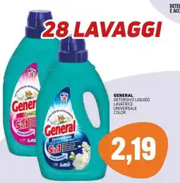Emporio Amato General detergente liquido lavatrice universale color offerta