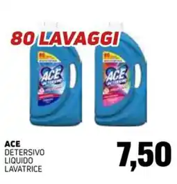 Emporio Amato Ace detersivo liquido lavatrice offerta