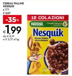 Bennet Cereali palline Nesquik offerta