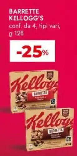 Bennet Barrette Kellogg's offerta