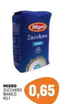 Emporio Amato Migro zucchero bianco offerta
