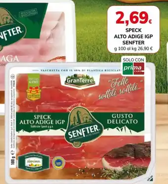 Basko Speck Alto Adige IGP Senfter offerta
