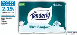 Basko Carta igienica ultra comfort tenderly offerta