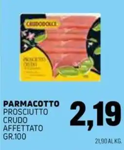 Emporio Amato Parmacotto prosciutto crudo affettato offerta